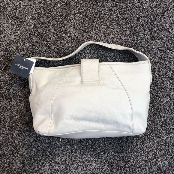 NWT Liz Claiborne Leather Hobo - Picture 1 of 8